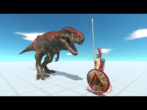 T-Rex vs Every Unit - Animal Revolt Battle Simulator