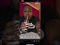 Santana Drunk Dissing Yung Miami Instagram Live Videos 31 October 2019