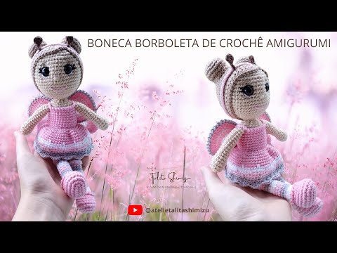 AMIGURUMI CROCHET DOLL - STEP BY STEP - PART 01