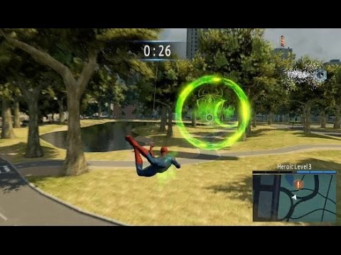 The Amazing Spider-Man 2 100% Walkthrough Part 19 - All 15 Races (Hornet Suit Unlocked)