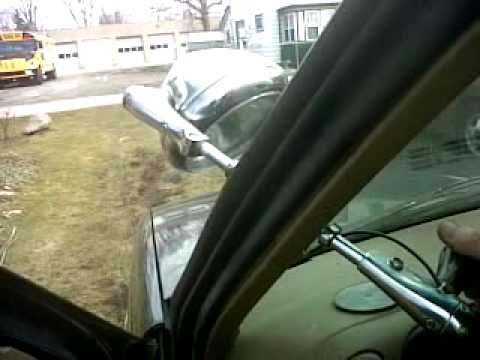 new police spot light instalation