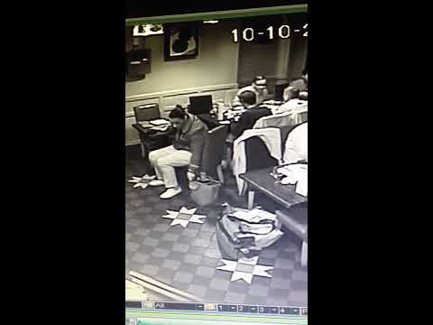 Woman Caught stealing bag at restaurant