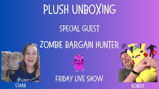 LIVE: Plush Unboxing & Reseller Chat! @zombiebargainhunter