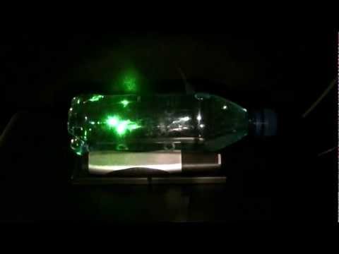 6,000,000,000,000 (6 TRILLION) FPS? "Ultra High-Speed Camera FEMTO" GREEN LASER BULLET #SIMULATION#