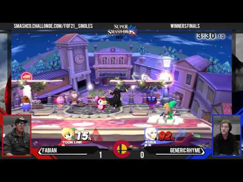 FGF21 - Fabian (Toon Link, Link, Luigi) Vs. Generic Rhyme (Robin) - Winners Finals