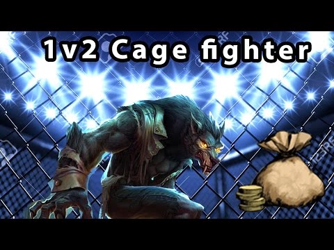 1v2 Cage fighter - place your bets ft. fly rice  & Racist Warrior