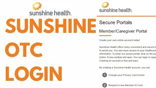 Sunshine Health OTC login: Benefits, Insurance, Catalog 2024 ⏬👇