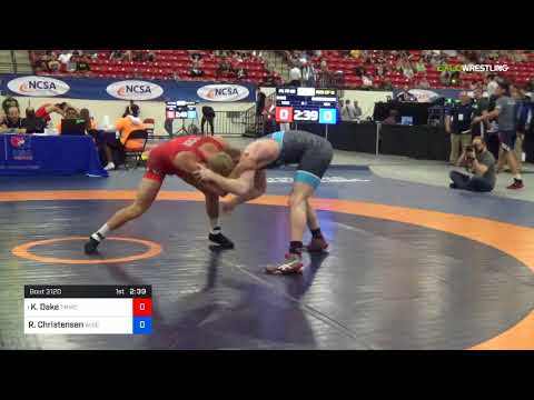 2018 Marine Corps US Open/Senior Men's Freestyle 79 Rnd Of 16 - Kyle Dake (TMWC) Vs. Ryan Christen