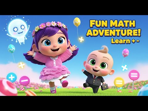 Fun Addition & Subtraction for Kids! 🧮✨ Learn Math Adventure with Lila