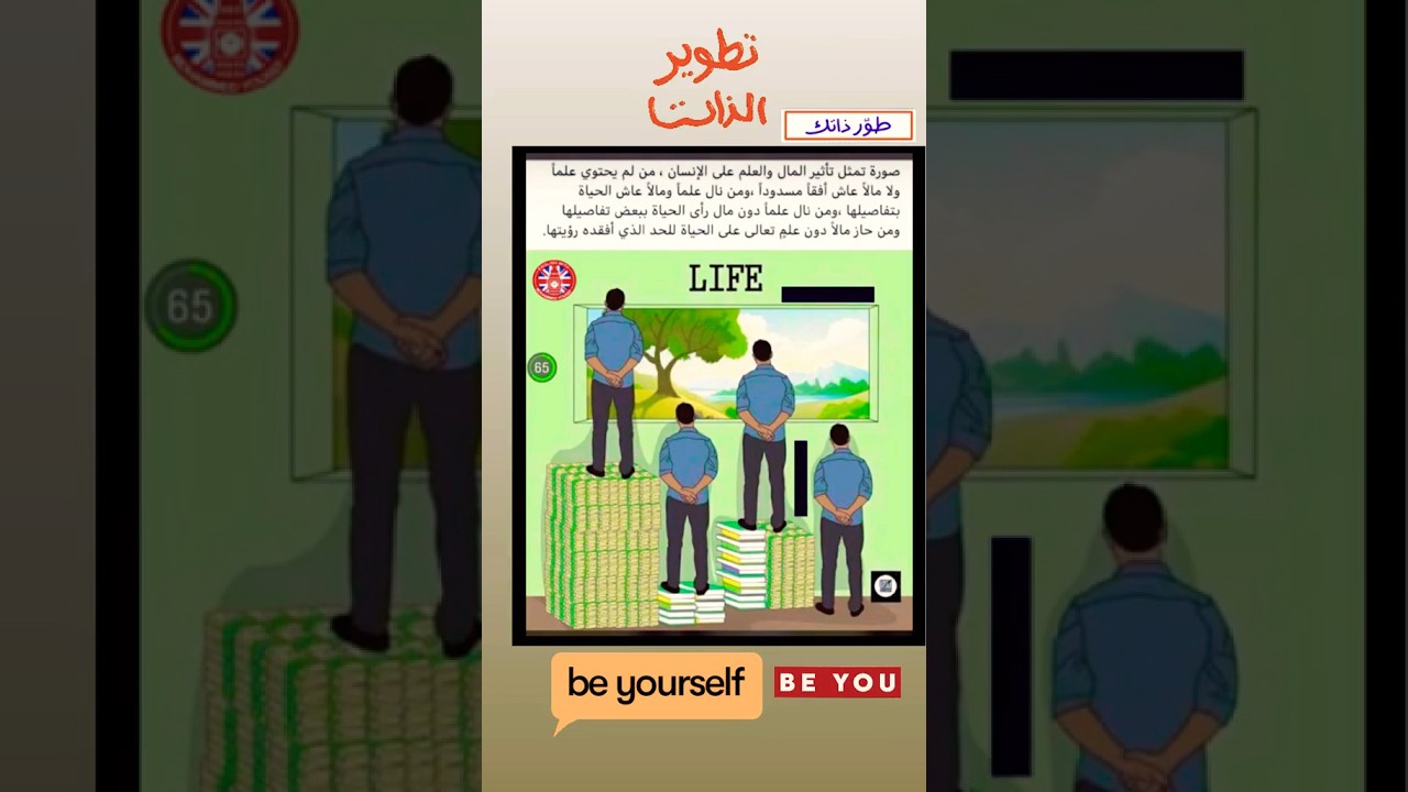 تأثير المال والعلم على الإنسان ( من ورائع تطوير الذات ) #محمد_يوسف #foryou #تعليم #fypシ #تطوير_الذات