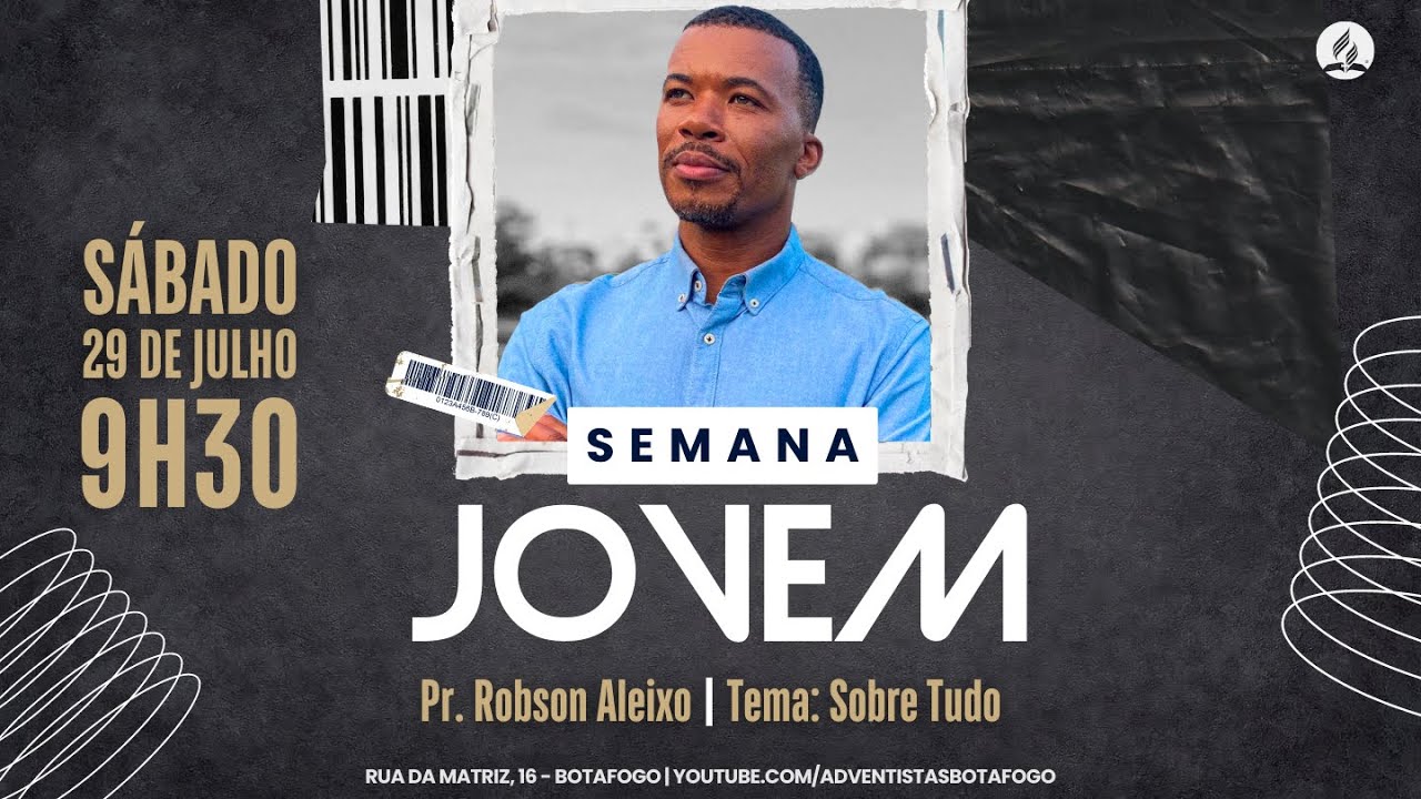 CULTO AO VIVO | Pr. Robson Aleixo | SEMANA JOVEM | DIA 1 - 29/7/2023 - SÁBADO