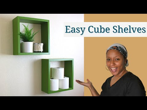 Wall Cube Shelf