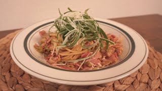 [ENG/간단요리] 대파로 파스타를 만든다고? 대파파스타 만들기 Green Onion Pasta