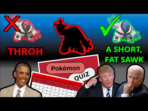 Biden vs. Trump in Obama’s Pokémon Quiz (Chaos Ensues)