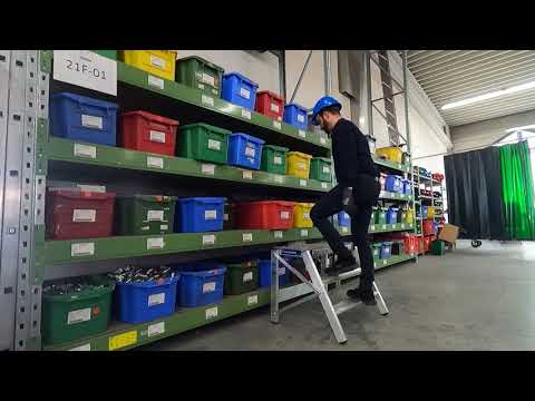 BAVARIA Mobiles Industriepodest 3 stufig - „Die Leiter fürs Leben“