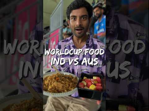 Cricket World Cup Stadium Food - Chennai (2/2) 🏏🏆🍕