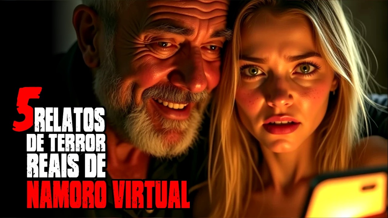 5 HISTÓRIAS DE NAMOROS VIRTUAIS QUE VIRARAM PESADELOS | 5 RELATOS DE TERROR REAL