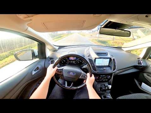 2017 Ford C-Max Grand 1.5 tdci 120HP PowerShift - POV TEST DRIVE