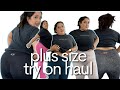 THE BEST LEGGINGS FOR PLUS SIZE WOMEN LEGGINGS TRY ON HAUL Aybl Gymshark Myprotein More