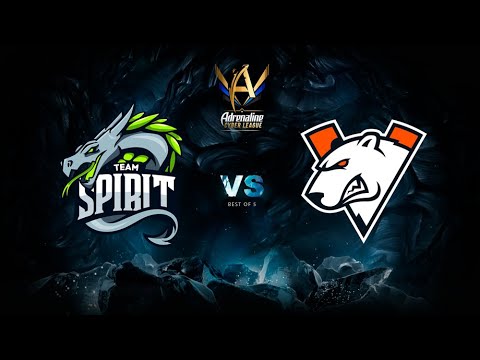 Team Spirit vs Virtus.pro, Adrenaline Cyber League, bo5, game 1 [Maelstorm & JAM]