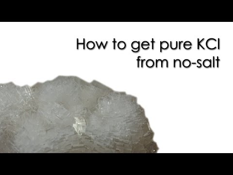 Purify Crystalls of Potassium Chloride