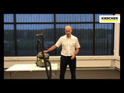 Torrdammsugare Kärcher T 11/1 Classic Hepa - Youtube manufacturer video 2