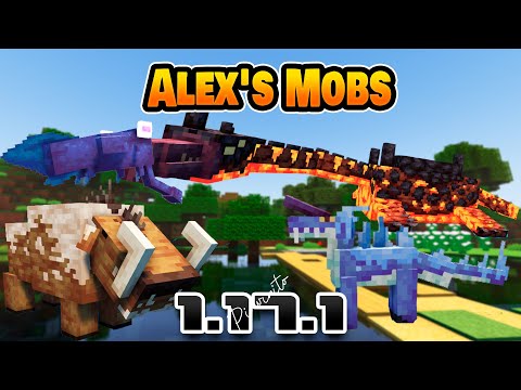 New Alex's Mobs Update 1.17.1 Minecraft
