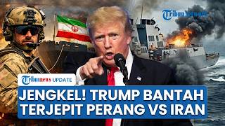 Trump Jengkel Kerap Dikritik soal Perang Iran, Bantah Israel Seret AS dalam Konflik Timur Tengah