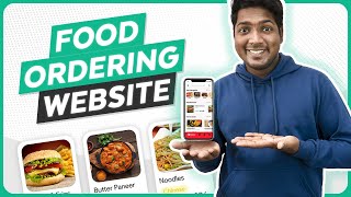 How to Make a Food Ordering Website and App in just 30 minutes