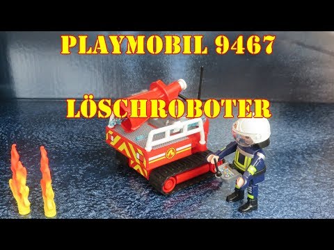 Playmobil 9467 - Feuerwehr-Löschroboter in 360°-Ansicht & mit Löschfunktion by besserePreise
