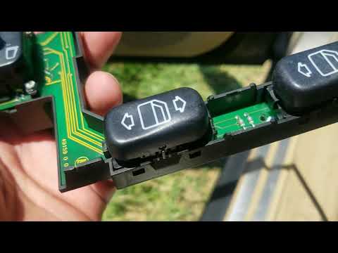 W202 power window repair