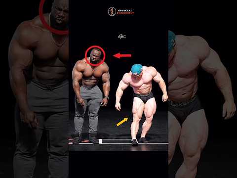 SAMSON SHOCKED 🤯 CRUNT MR OLYMPIA 🏆 BODYBUILDER AURA #samsondauda #shocking #viral #shorts #video