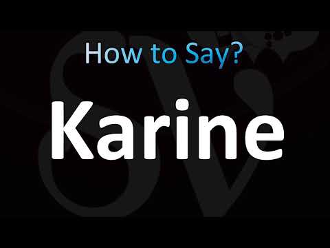 How to Pronounce Karine (CORRECTLY!)