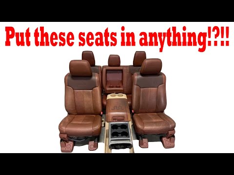 Run Heated/Cooled Seats from 11-16 F250 Super Duty in anything?!?!