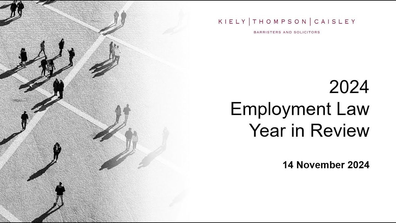 2024 Employment Law Year in Review