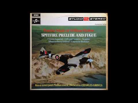William Walton : Spitfire Prelude and Fugue, from the film music for 'The First of the Few' (1942)
