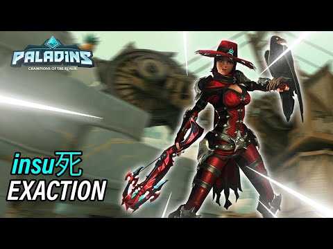 insu死 Cassie Pro Competitive l GRANDMASTER l EXACTION l PALADINS GAMEPLAY