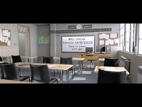 MEC Online Service 16/8/2020 - 'Back to School with God' (Daniel 6)