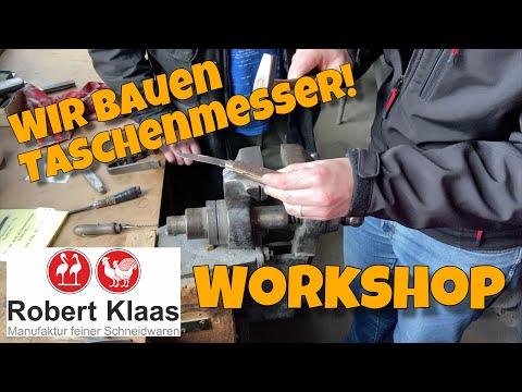 Robert Klaas Solingen — Taschenmesser-Workshop 05.10.2019