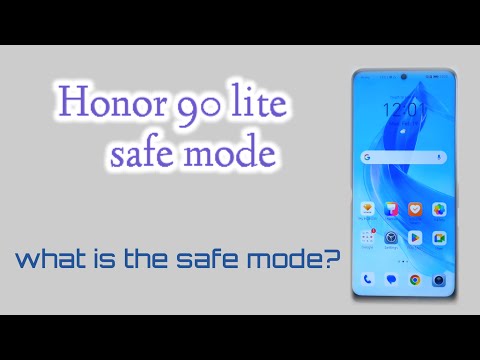 Honor 90 lite safe mode