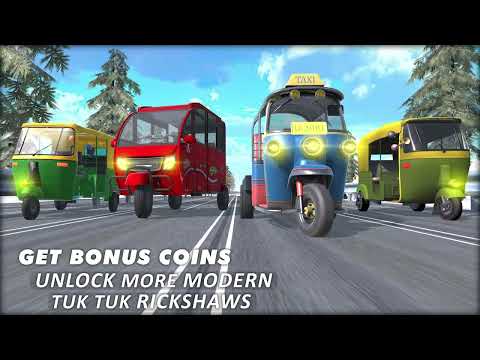 Tuk Tuk Rickshaw -Traffic Race Video
