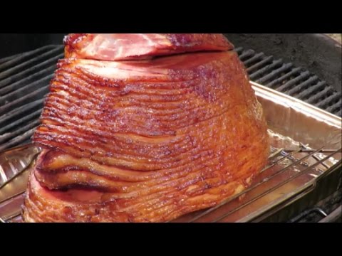 Double Smoked Ham with Jack Daniels Glaze!