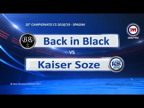 20° Campionato C5 2018/19 - HL Back in Black vs Kaiser Soze
