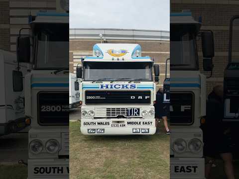 Thumbnail for Hicks Transports Restored DAF 2800 Turbo on Display at the Retro Truck Show in 2025