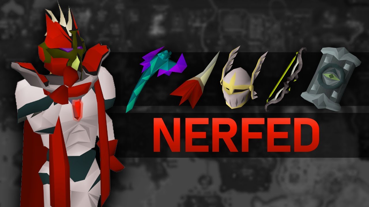 Jagex is Nerfing The Blowpipe & Other Powerful Weapons