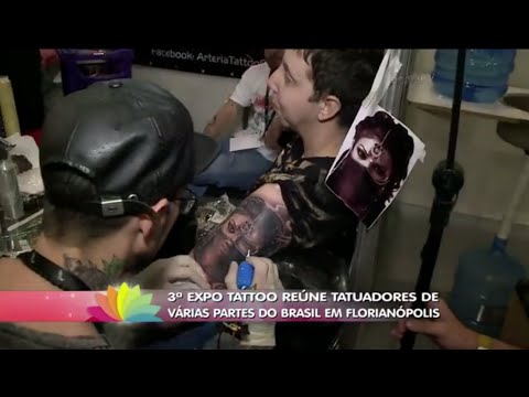 3ª Expo Tattoo reúne tatuadores de várias partes do Brasil em Florianópolis