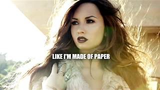 Skyscraper/Rascacielo - Demi Lovato (Video Lyrics)