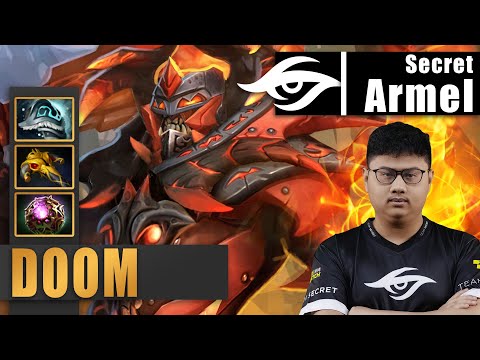 Doom Offlane | Secret.Armel | ARMEL BOSS TRYING OFFLANE DOOM FOR FUN | 7.33c Gameplay Highlights