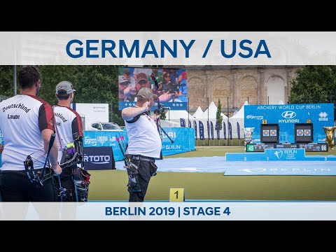 Germany v USA – compound men's team bronze | Berlin 2019 World Cup S4