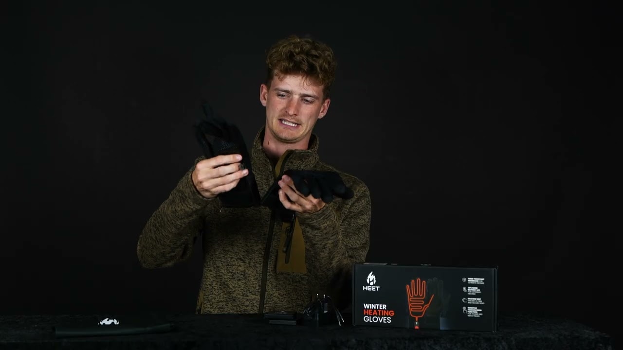 Handsker med varme Pro 2 Vindtætte - HEET